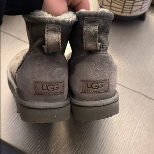 UGG grey Suede Ankle Boots